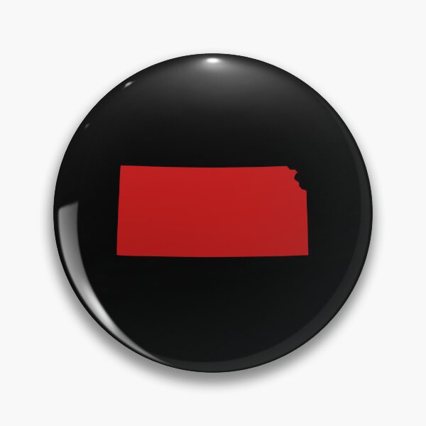 Item preview, Kansas Map Silhouette – Minimal Red designed and sold by Paper Drip.