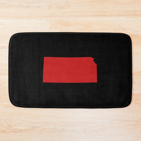 Item preview, Kansas Map Silhouette – Minimal Red designed and sold by Paper Drip.