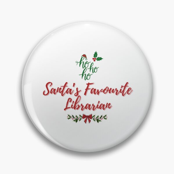 Item preview, Santa’s Favourite Librarian designed and sold by DixieGirlStudio.