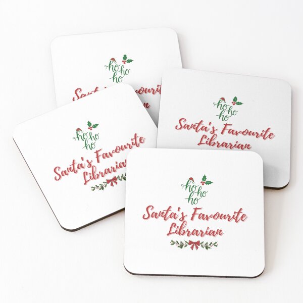 Item preview, Santa’s Favourite Librarian designed and sold by DixieGirlStudio.