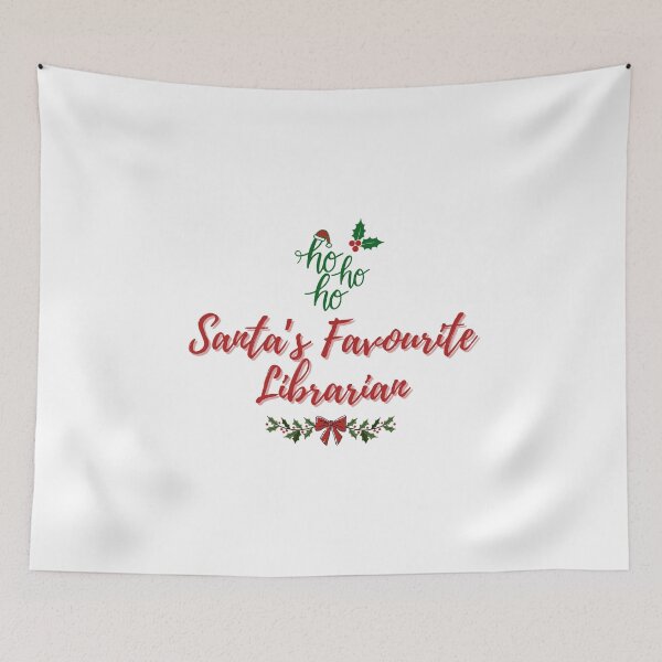 Item preview, Santa’s Favourite Librarian designed and sold by DixieGirlStudio.