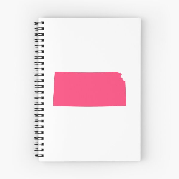 Item preview, Kansas Map Silhouette – Minimal Pink designed and sold by Paper Drip.