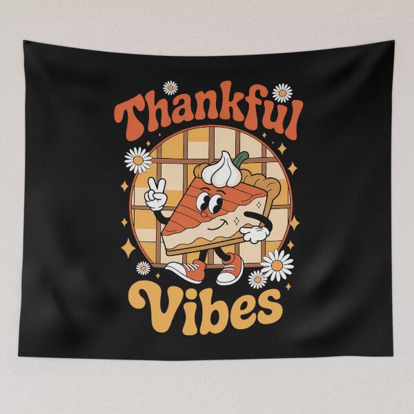 Item preview, Thankful Fall Vibes Thanksgiving designed and sold by Sea4Adventures.