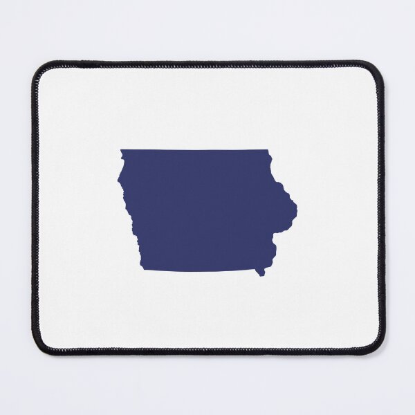 Item preview, Iowa Map Silhouette – Minimal Black and White designed and sold by Paper Drip.