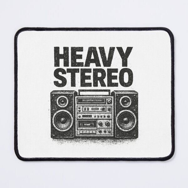 Item preview, heavy stereo designed and sold by PopPizzazz.