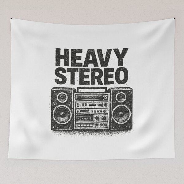 Artikelvorschau, Heavy Stereo entworfen und verkauft von PopPizzazz.