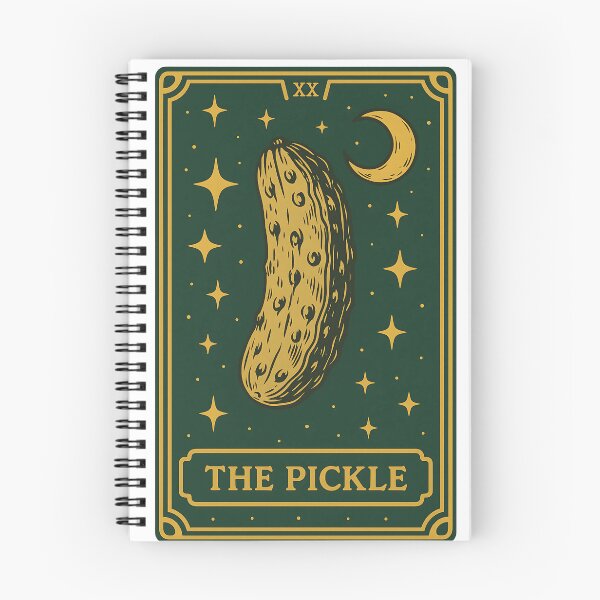Artikelvorschau, Tarotkarte DIE GURKE entworfen und verkauft von stephenflashart.