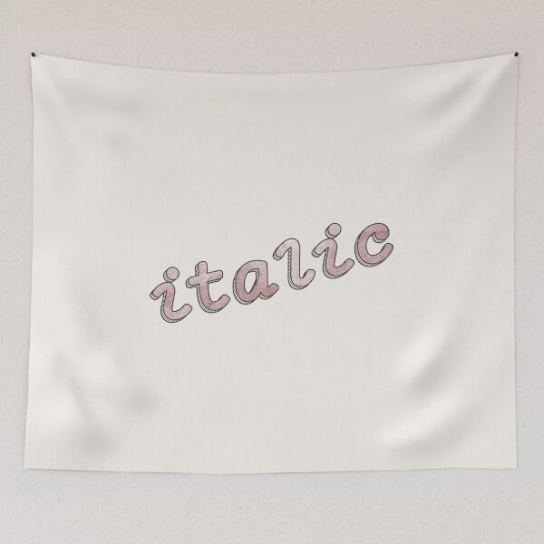 Item preview, Hand-Drawn Retro Italic Lettering Design designed and sold by trepiu.