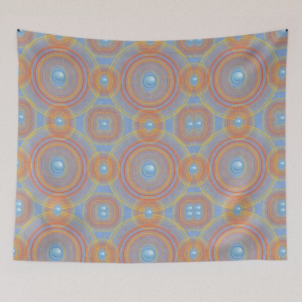 Item preview, Circular Composition Abstract Geometric Pattern designed and sold by PVTCreations.