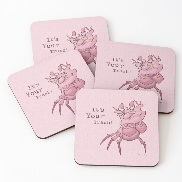 Item preview, Pink Writer Crab’s Trash Rejection designed and sold by Pink Writer.