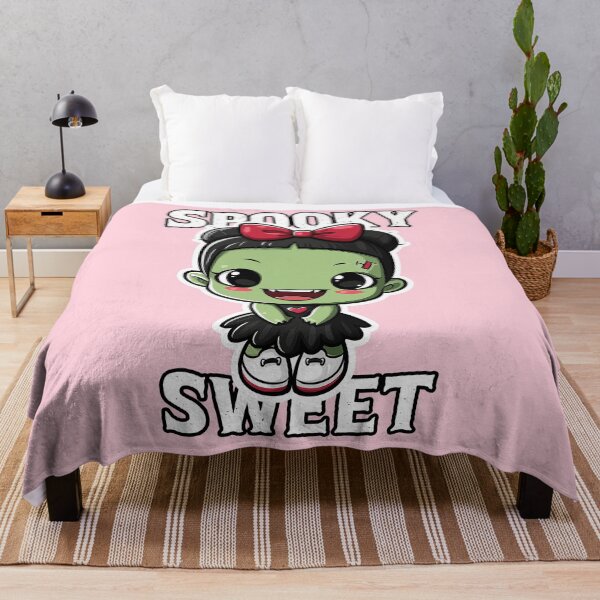 Item preview, Spooky Sweet Kawaii Monster Girl – Cute Frankenstein Girl designed and sold by averagejoekster.