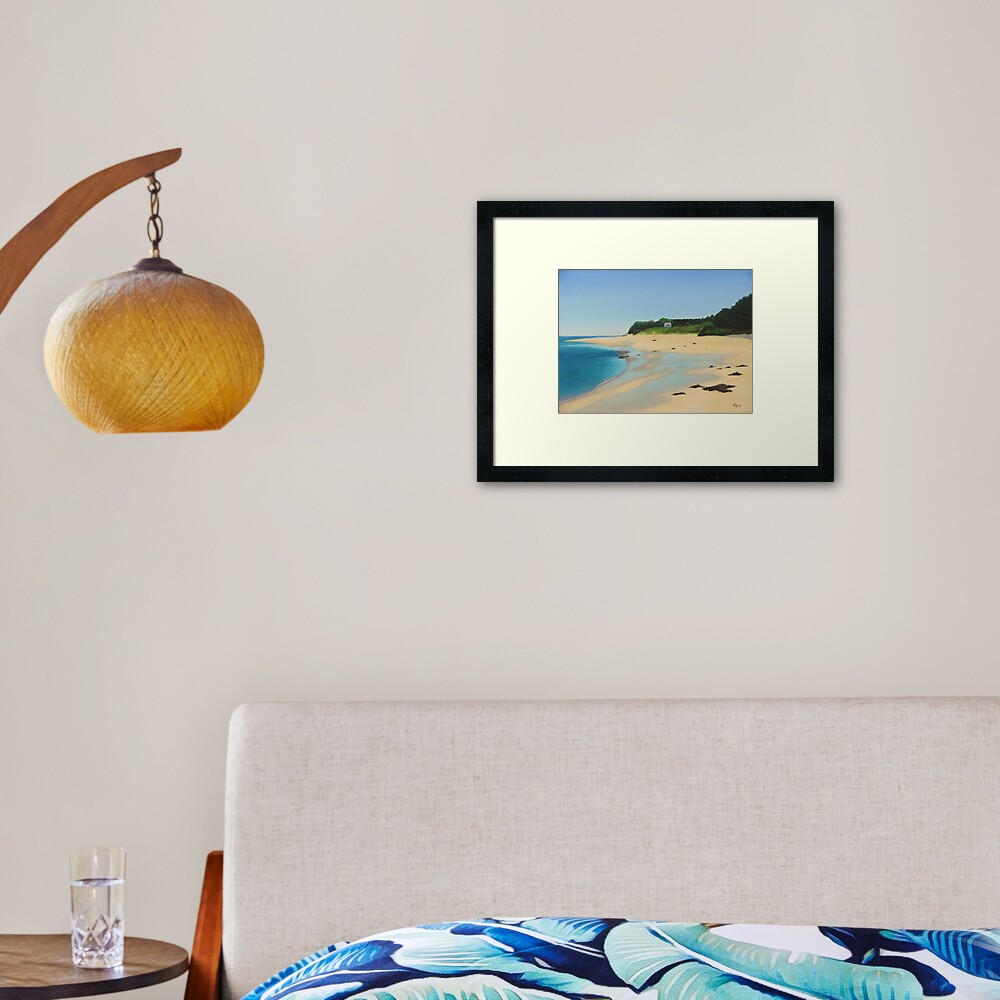 Caldey Island Framed Art Print