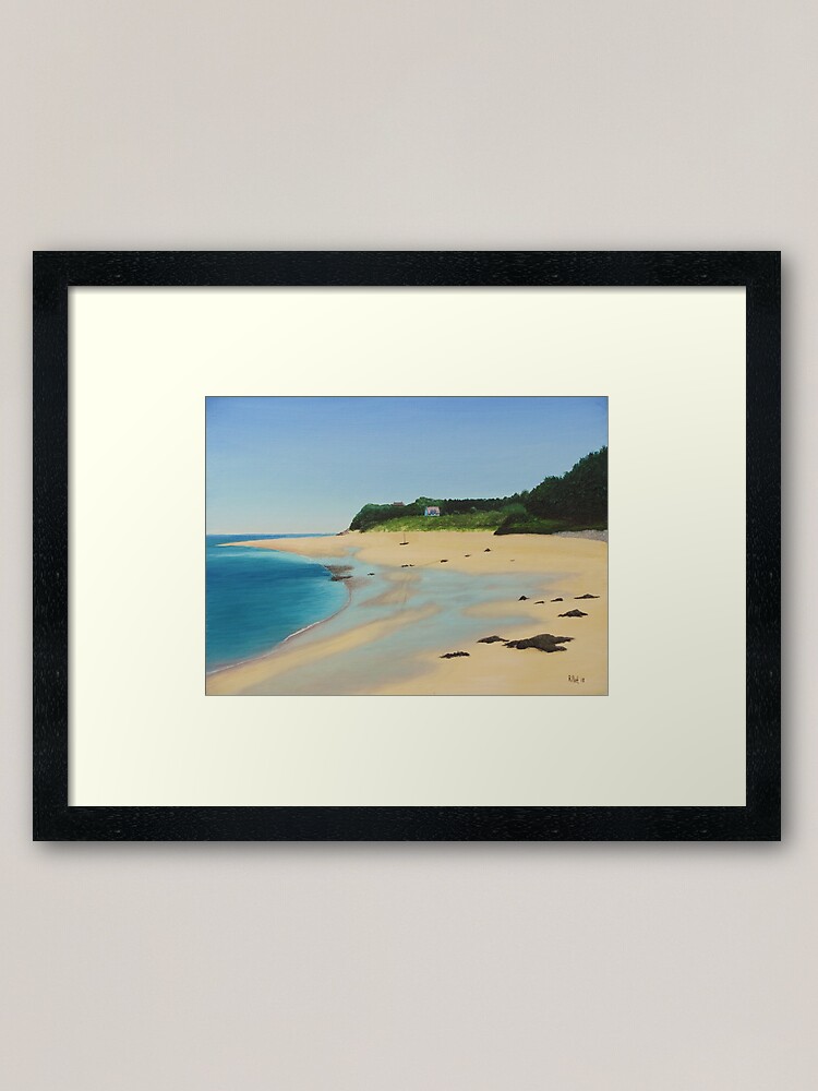 Alternate view of Caldey Island Framed Art Print