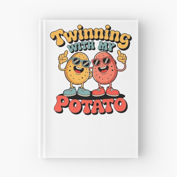 Item preview, Copy of Twinning With My Bro Potato - Funny Retro Matching Design designed and sold by Marcite.