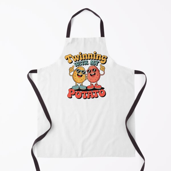 Item preview, Copy of Twinning With My Bro Potato - Funny Retro Matching Design designed and sold by Marcite.