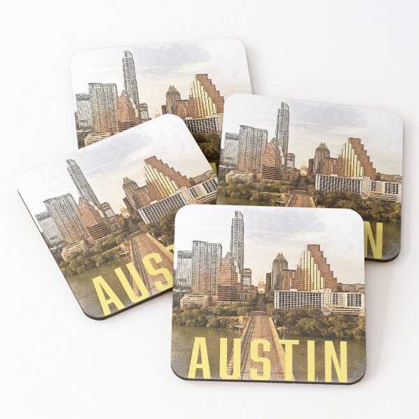 Artikelvorschau, Klassisches Stadtbild von Austin entworfen und verkauft von T4Texas.