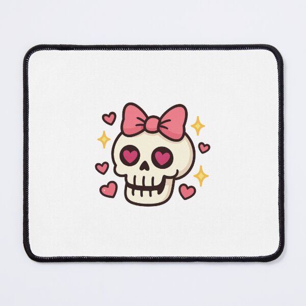 Item preview, Skull with bow – Cute Halloween design designed and sold by dreiundzwanzig.