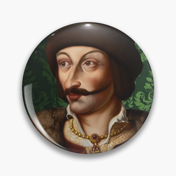 Item preview, Portrait of Vlad Tepes Dracula medieval prince of Wallachia designed and sold by Vintage Designs +.