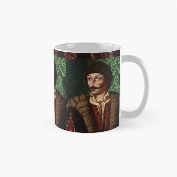 Item preview, Portrait of Vlad Tepes Dracula medieval prince of Wallachia designed and sold by Vintage Designs +.