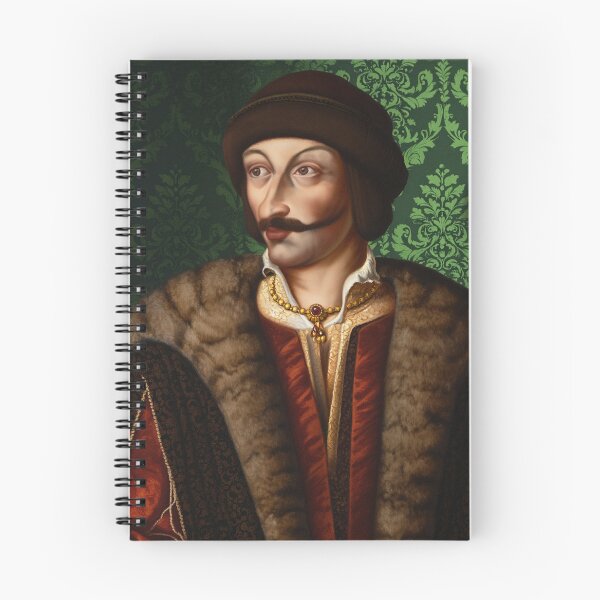 Item preview, Portrait of Vlad Tepes Dracula medieval prince of Wallachia designed and sold by Vintage Designs +.