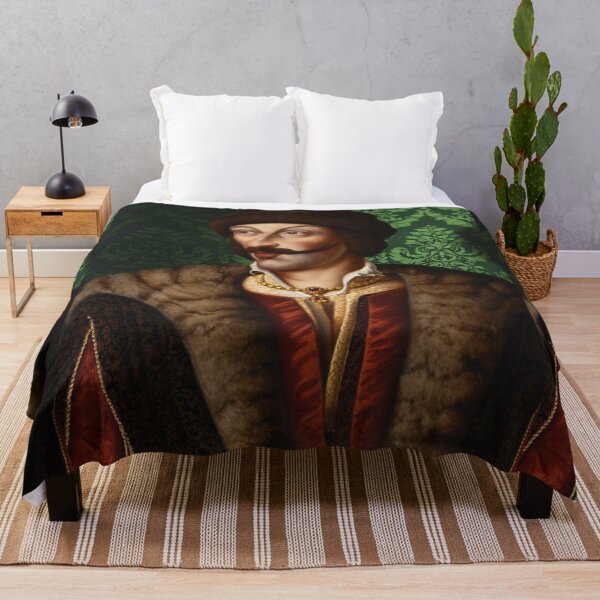 Item preview, Portrait of Vlad Tepes Dracula medieval prince of Wallachia designed and sold by Vintage Designs +.