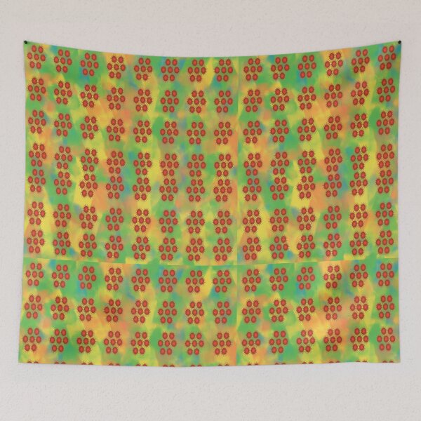 Item preview, Spiked Polygon Symmetric Field Pattern designed and sold by PVTCreations.