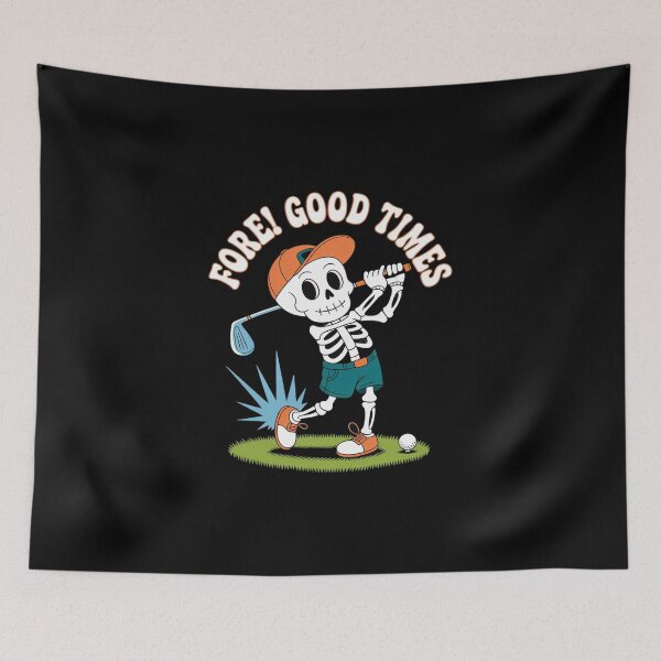 Item preview, Halloween Skeleton Playing Golf Player Men Boys  1  designed and sold by MicanCuteStore.
