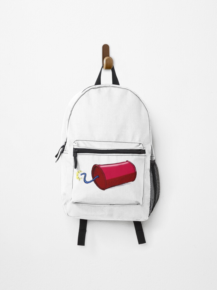 Thumbnail 1 of 3, Backpack, Red Firecracker designed and sold by RedFirecracker.