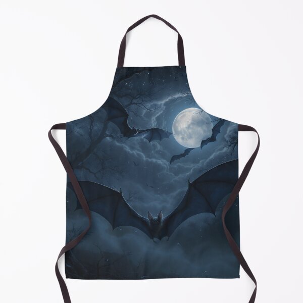 Item preview, Moonlit Flight of the Bats designed and sold by Help De Helpers.