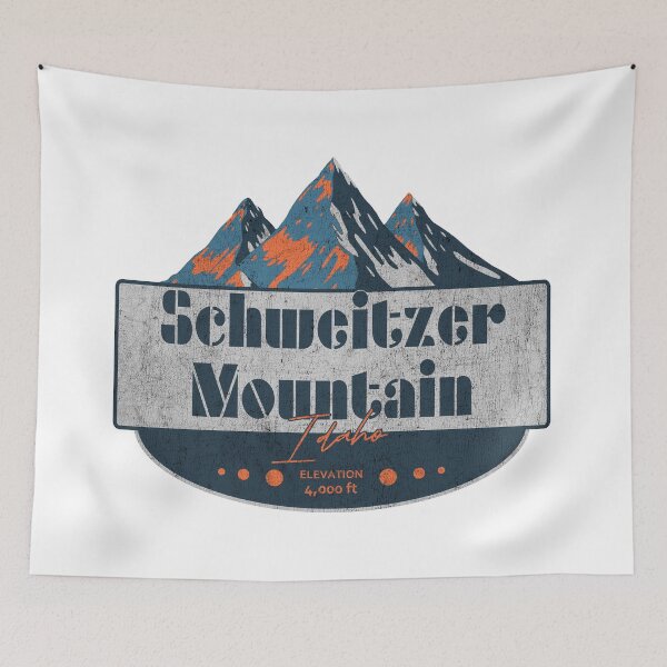 Item preview, Schweitzer Mountain Ski Resort, Idaho, Mountain Design designed and sold by Wanderful-roads.