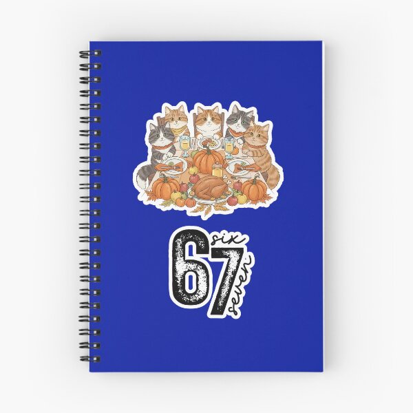 Item preview, 6 7 Gatos Acción de Gracias designed and sold by WoodburyLake.