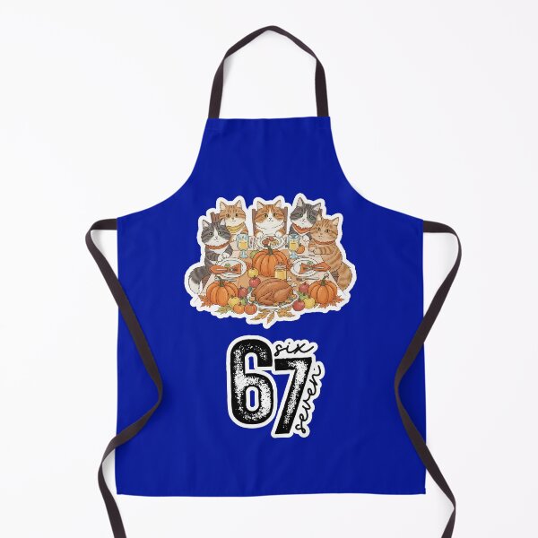 Item preview, 6 7 Cats Thanksgiving designed and sold by WoodburyLake.