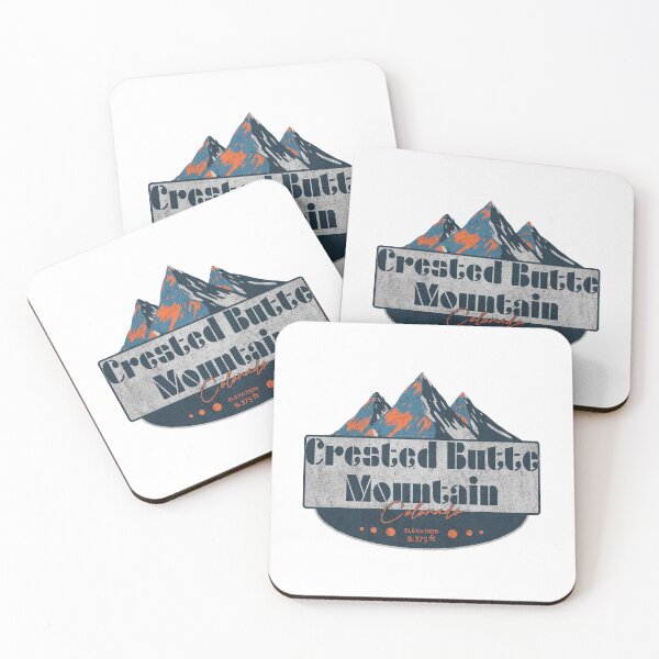 Item preview, Crested Butte Mountain Ski Resort, Colorado, Mountain Design designed and sold by Wanderful-roads.