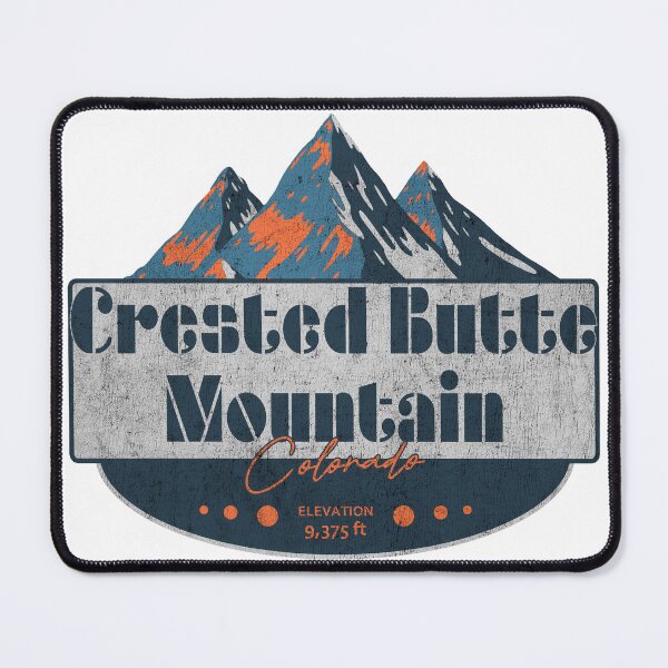 Item preview, Crested Butte Mountain Ski Resort, Colorado, Mountain Design designed and sold by Wanderful-roads.