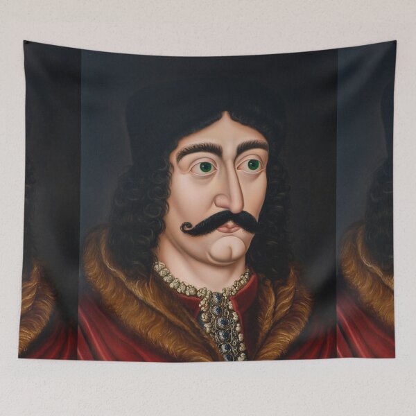Item preview, Portrait of Vlad Tepes Dracula medieval prince of Wallachia designed and sold by Vintage Designs +.