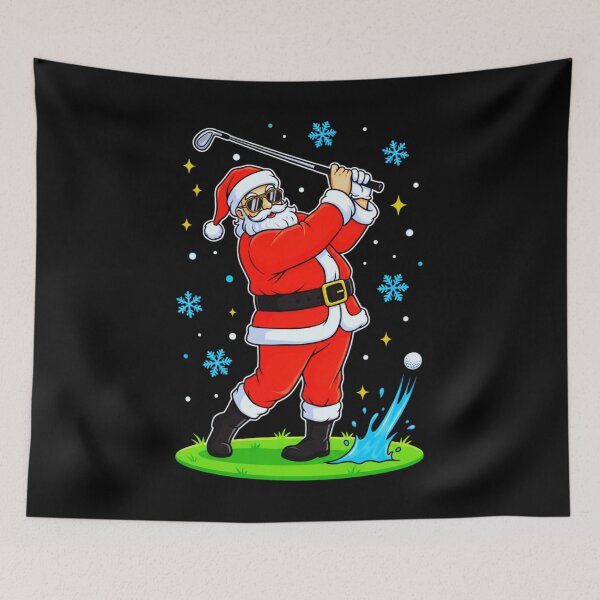 Item preview, Christmas Golf Santa Golfer – Funny Santa Playing Golf Holiday Design designed and sold by Teetreasure2.