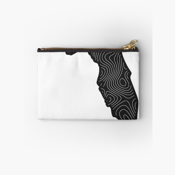 Item preview, Florida Topography - Black designed and sold by HoboSack.