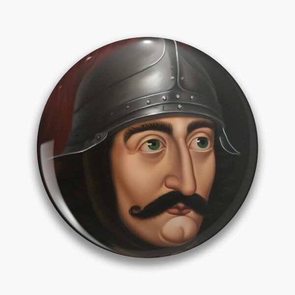 Item preview, Portrait of Vlad Tepes Dracula medieval prince of Wallachia designed and sold by Vintage Designs +.
