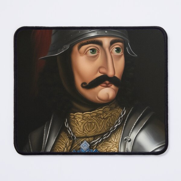 Item preview, Portrait of Vlad Tepes Dracula medieval prince of Wallachia designed and sold by Vintage Designs +.