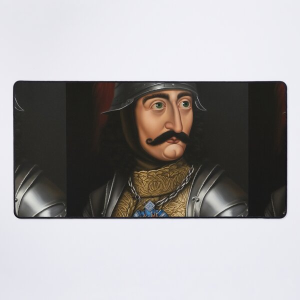 Item preview, Portrait of Vlad Tepes Dracula medieval prince of Wallachia designed and sold by Vintage Designs +.