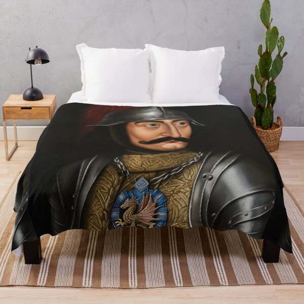 Item preview, Portrait of Vlad Tepes Dracula medieval prince of Wallachia designed and sold by Vintage Designs +.
