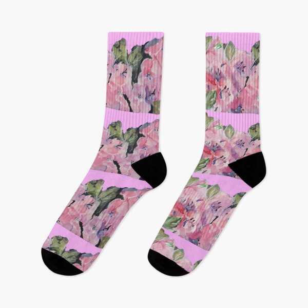 Item preview, Floral landscape at sunset designed and sold by Isabel Alfarrobinha.