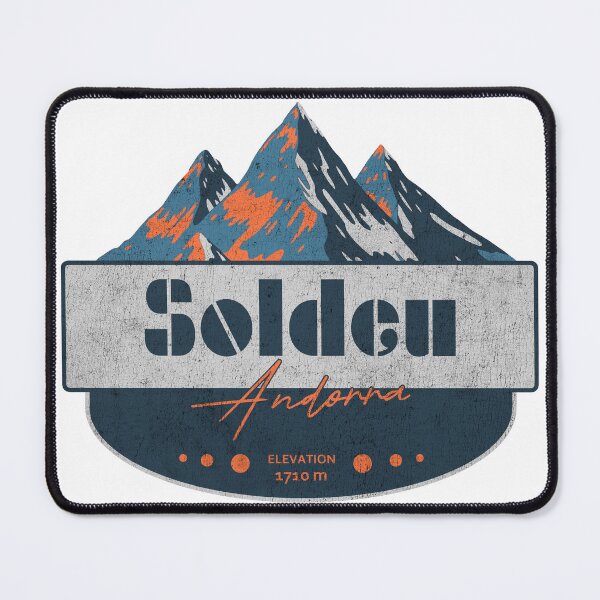 Item preview, Soldeu, Andorra, Ski Resort, Mountain Design designed and sold by Wanderful-roads.