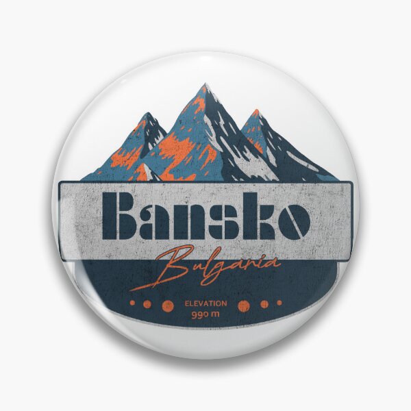 Item preview, Bansko, Bulgaria, Ski Resort, Mountain Design designed and sold by Wanderful-roads.