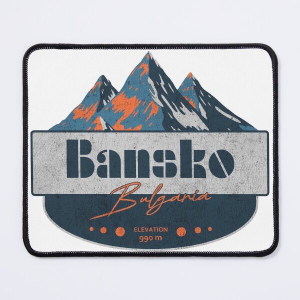 Item preview, Bansko, Bulgaria, Ski Resort, Mountain Design designed and sold by Wanderful-roads.