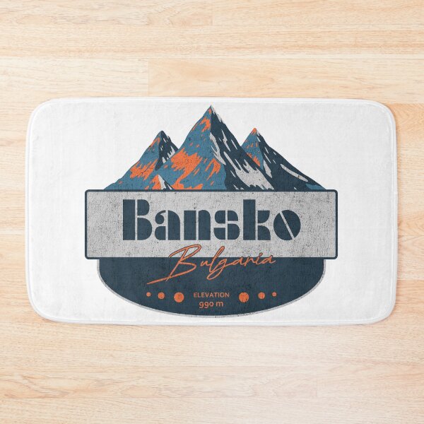 Item preview, Bansko, Bulgaria, Ski Resort, Mountain Design designed and sold by Wanderful-roads.