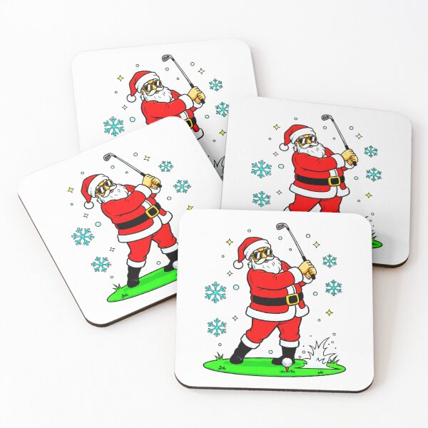 Item preview, Christmas Golf Santa Golfer – Funny Santa Playing Golf Holiday Design designed and sold by Teetreasure2.