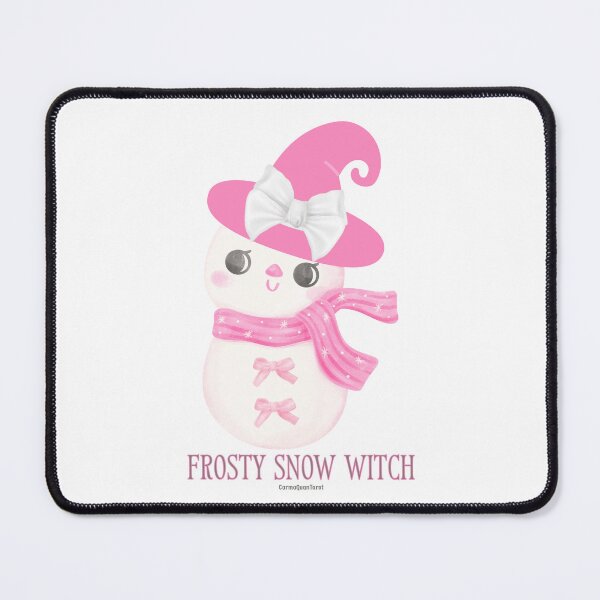 Item preview, Frosty the Snow Witch – Winter Magic Witchy Snowman designed and sold by CarmaQuanTarot.