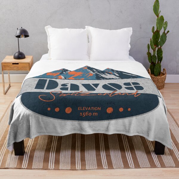 Item preview, Davos, Switzerland, Ski Resort, Mountain Design designed and sold by Wanderful-roads.