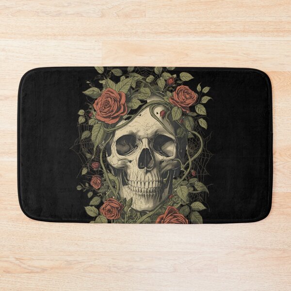 Item preview, Baroque Floral Skull Composition designed and sold by ChicTrendz.